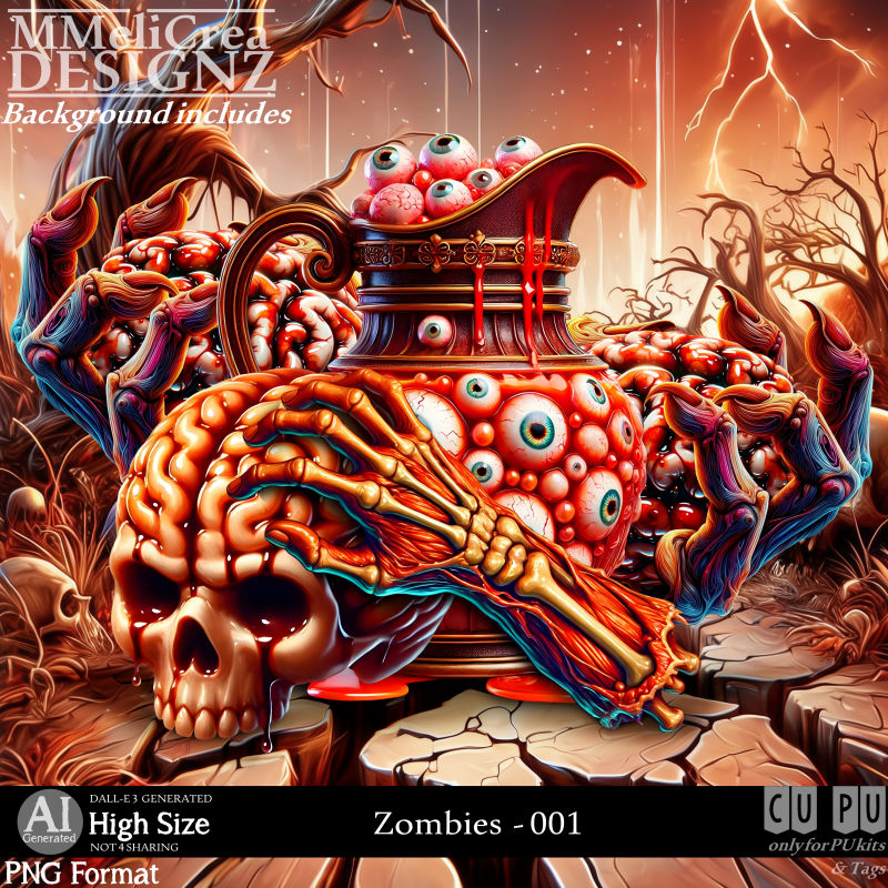 (image for) AI - Zombies - CU001 (CU4PU/PNG)